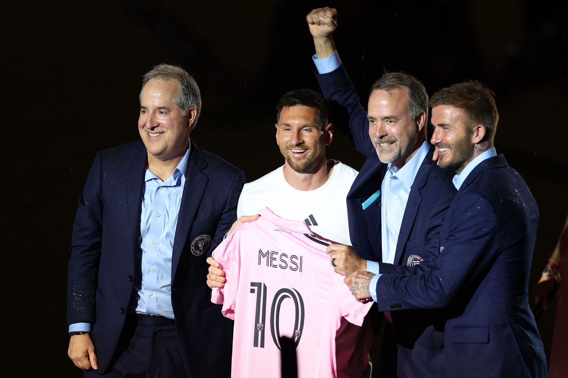 Inter Miami CF Hosts "The Unveil" Introducing Lionel Messi - Source: Getty